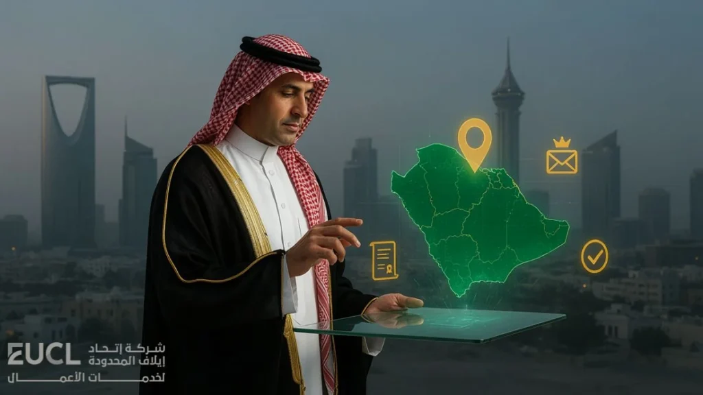 دليل تسجيل وتحديث العنوان الوطني للمنشآت والشركات التجارية 2026